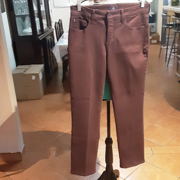 ALINA LEGGING Brown pents Spandex - Picture 2 of 9